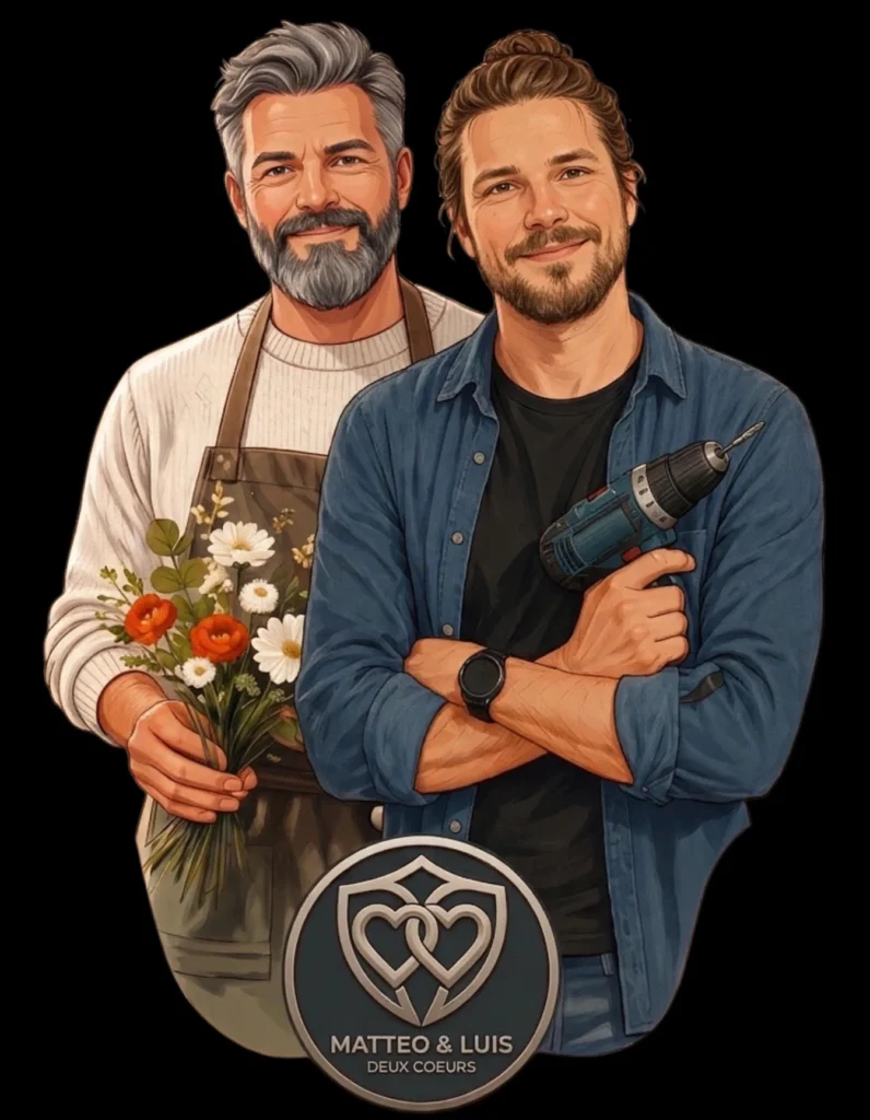 Zwei Herzen – eine Geschichte. Unterschiedlich und doch verbunden.