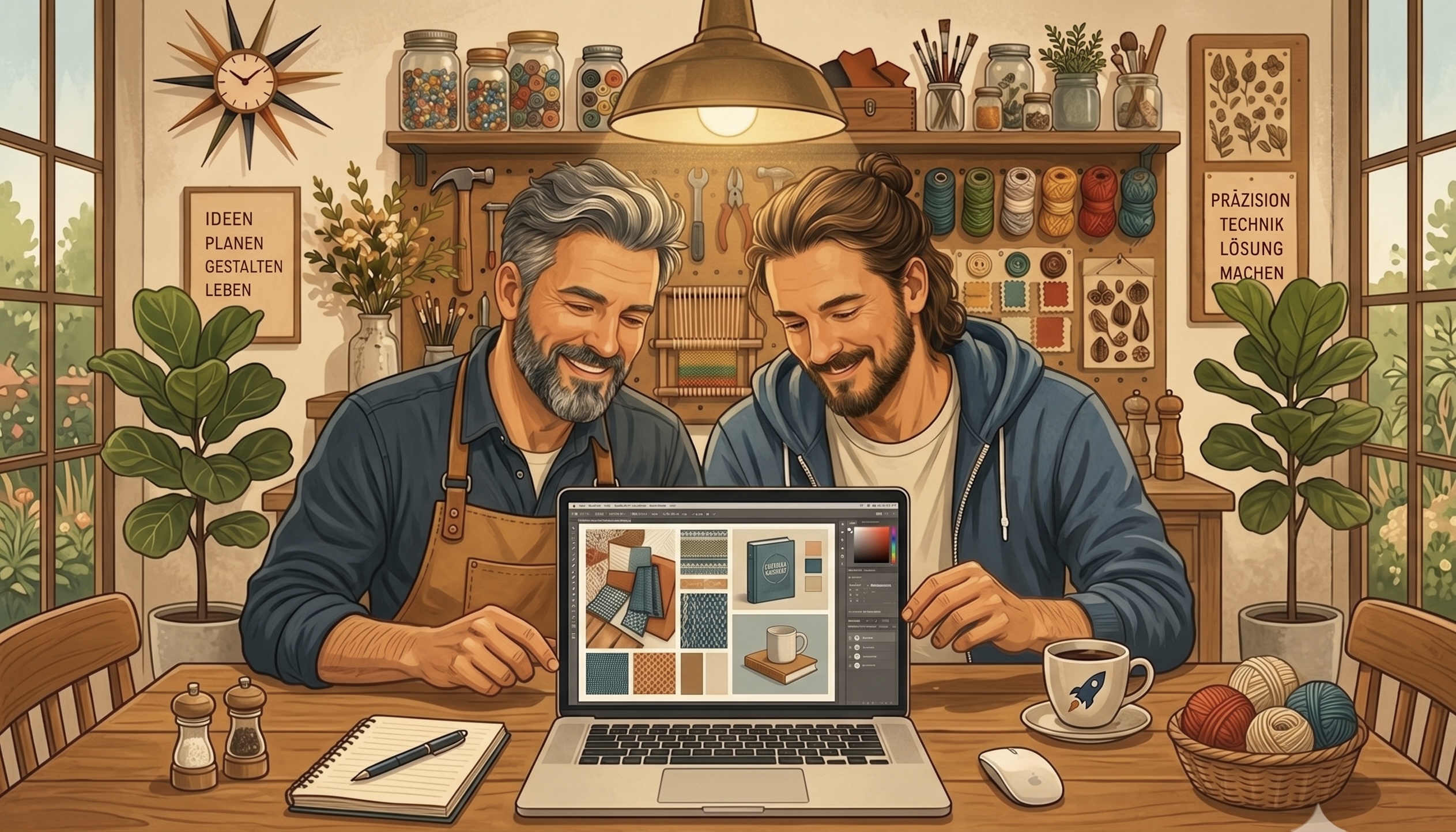 Grafikdesign und Produktdesign