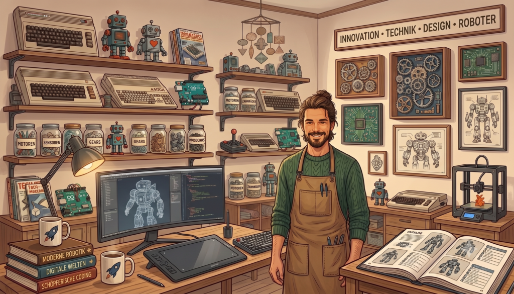 Ein Computer ist für Luis nicht einfach eine Maschine. Er ist ein Werkzeug für Kreativität.