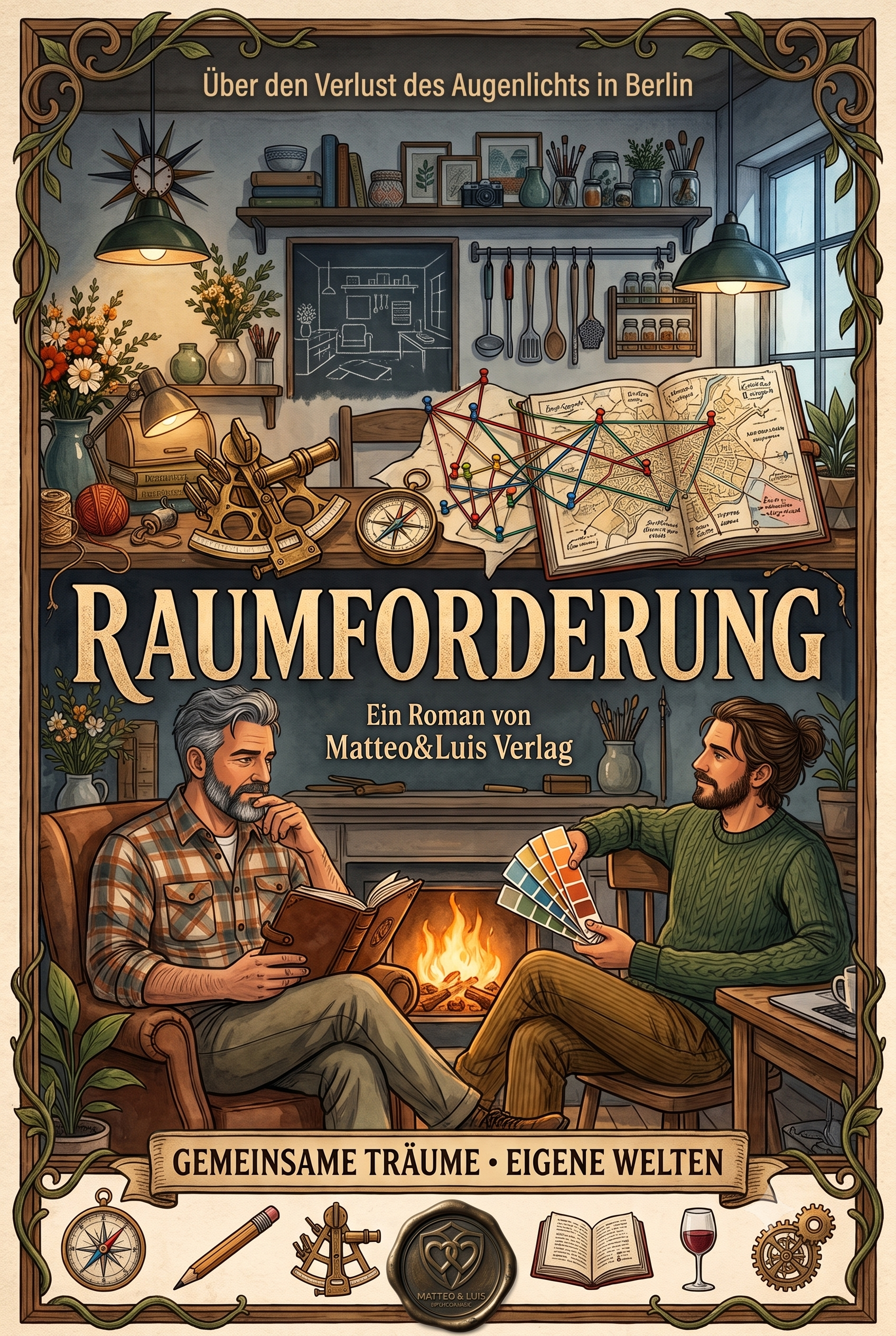 „Raumforderung“. Ein herzzerreißender Roman über eine Krebserkrankung und ihre Auswirkungen auf eine Beziehung.