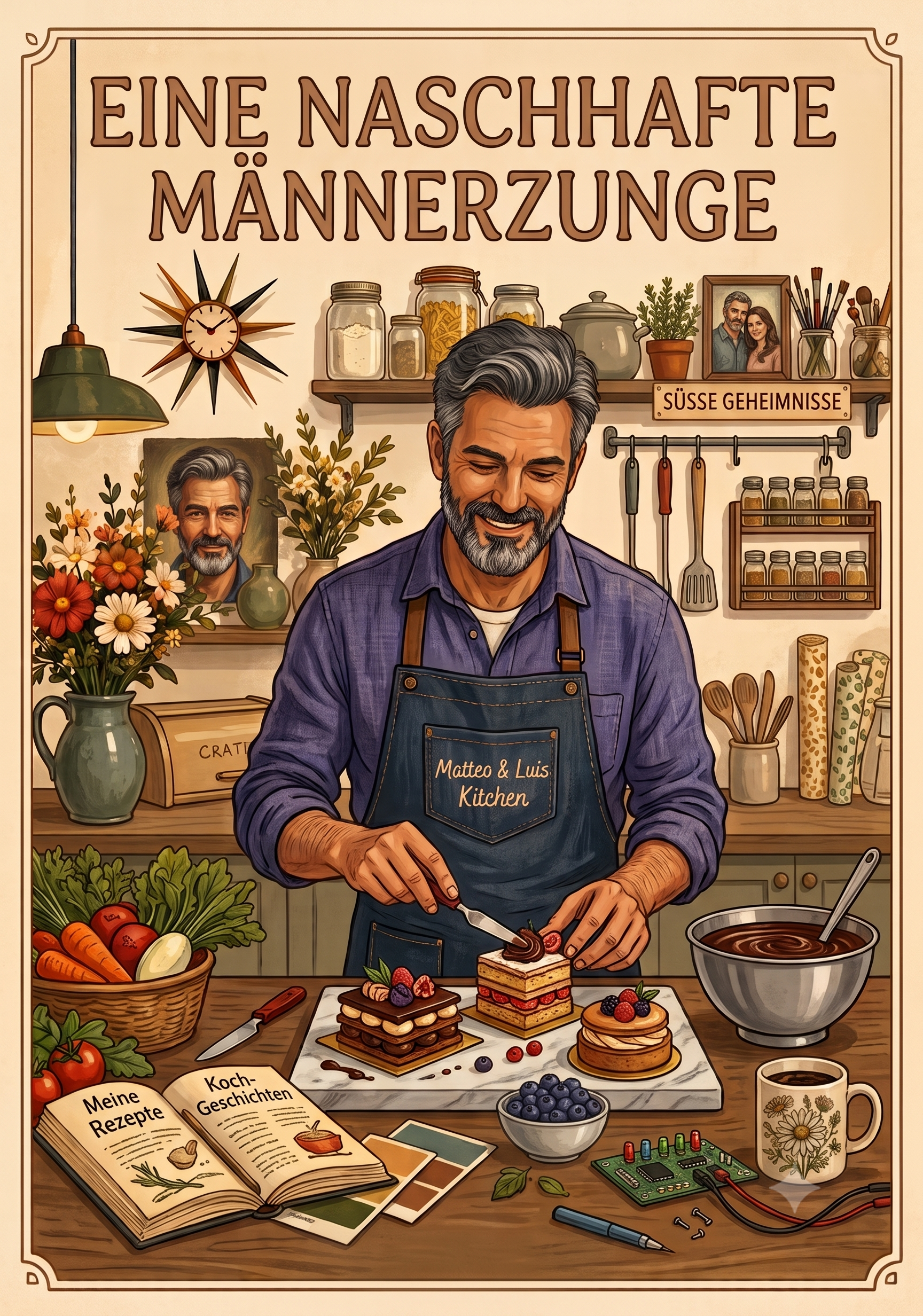 Süße Geschichten. Kuchen, Gebäck und kleine Versuchungen.