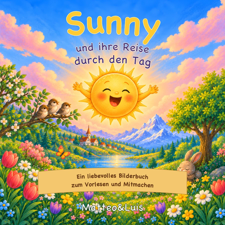 Freigegebener farbiger Umschlag: Sunny – Das Mitmachbuch